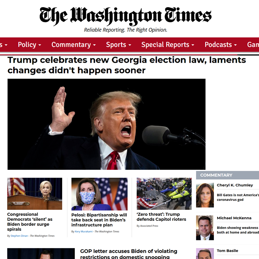 The Washington times