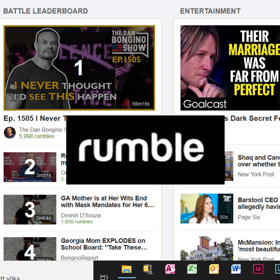 rumble.com Youtube alternative