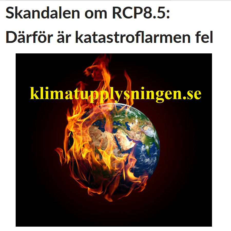 Skandalen om RCP8.5