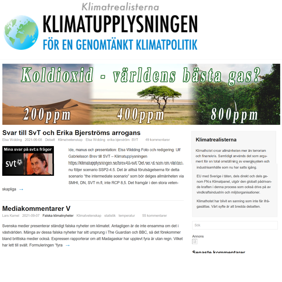 klimatupplysningen