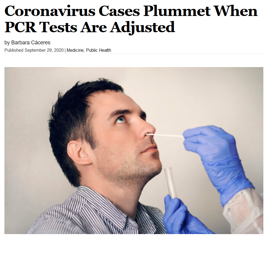 About false PCR tests