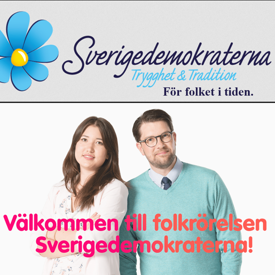 Sverigedemokraternas websida