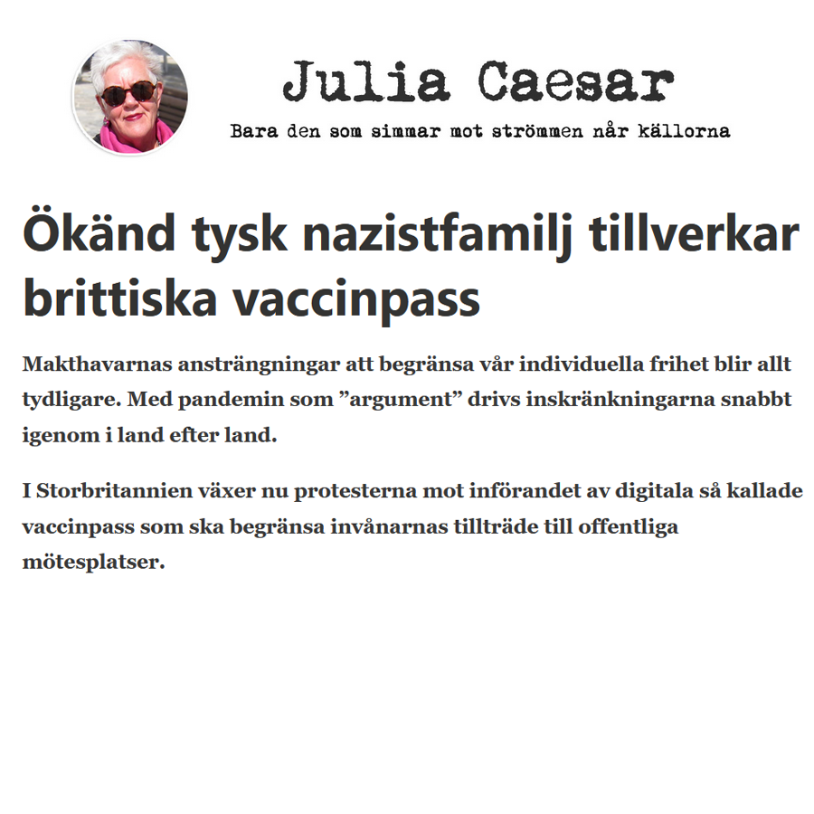 Julia Caesars Blog