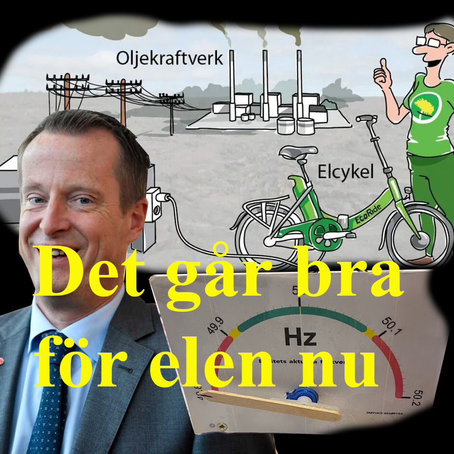 Det går bra för elen nu